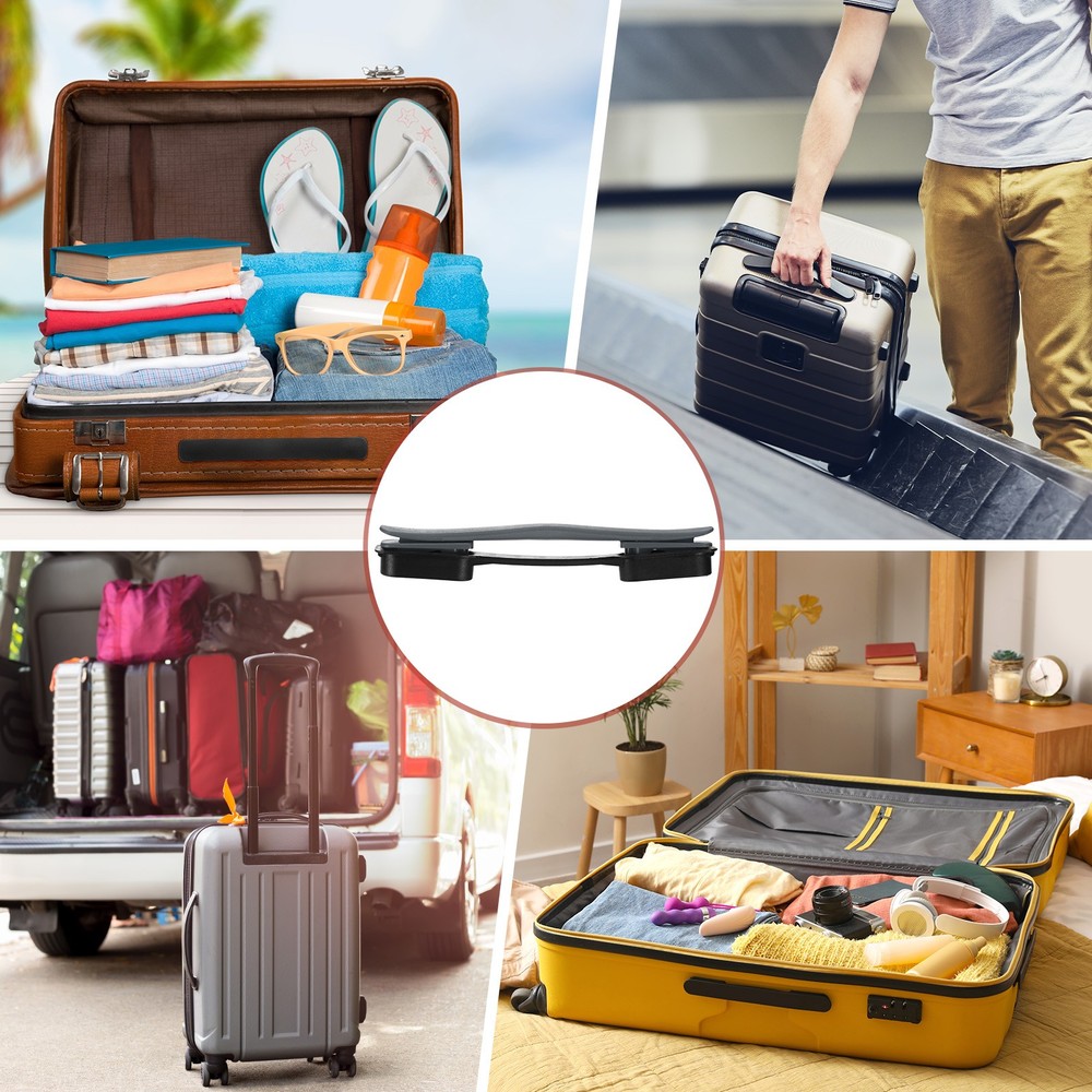 1PCS Luggage Replacement Handle for Suitcase - [New Grey-8.5IN]