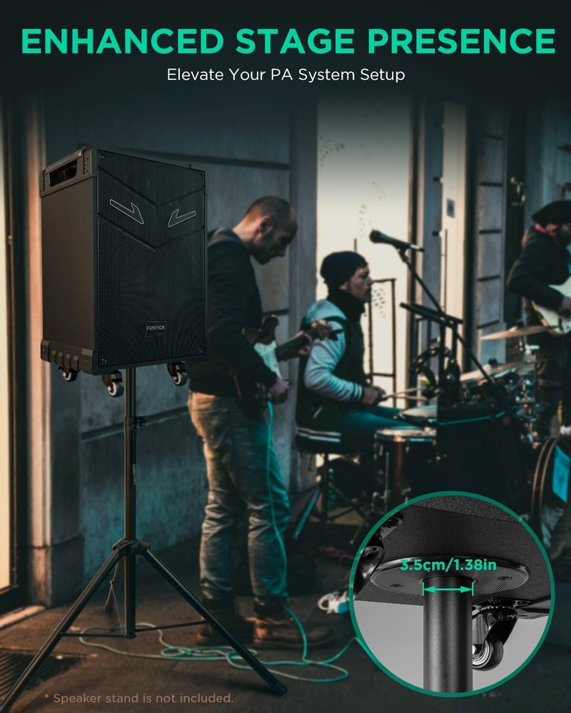 Karaoke Machine - Bluetooth Speaker with Wireless Microphone