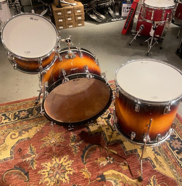Rogers Drums PowerTone 3-piece Shell Pack - Sunburst Lacquer