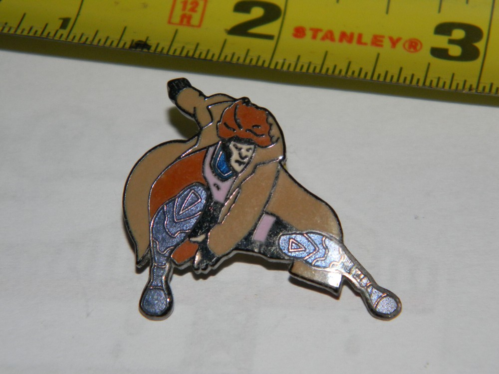 Vintage Gambit Enamel Pin: Planet Studios/Marvel Comics -  1994 Original!  LOOK!