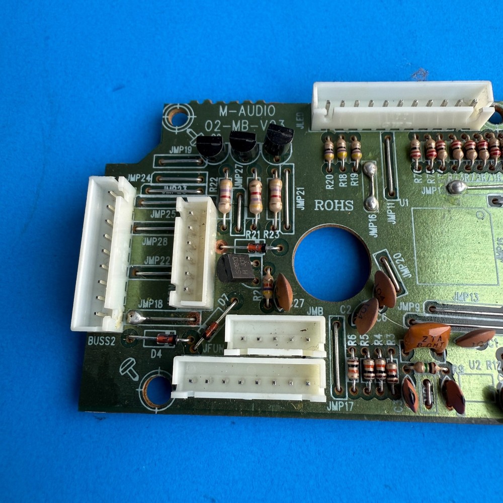 M-AUDIO O2 MIDI Controller Used OEM Part: Main Processor PCB Circuit Board