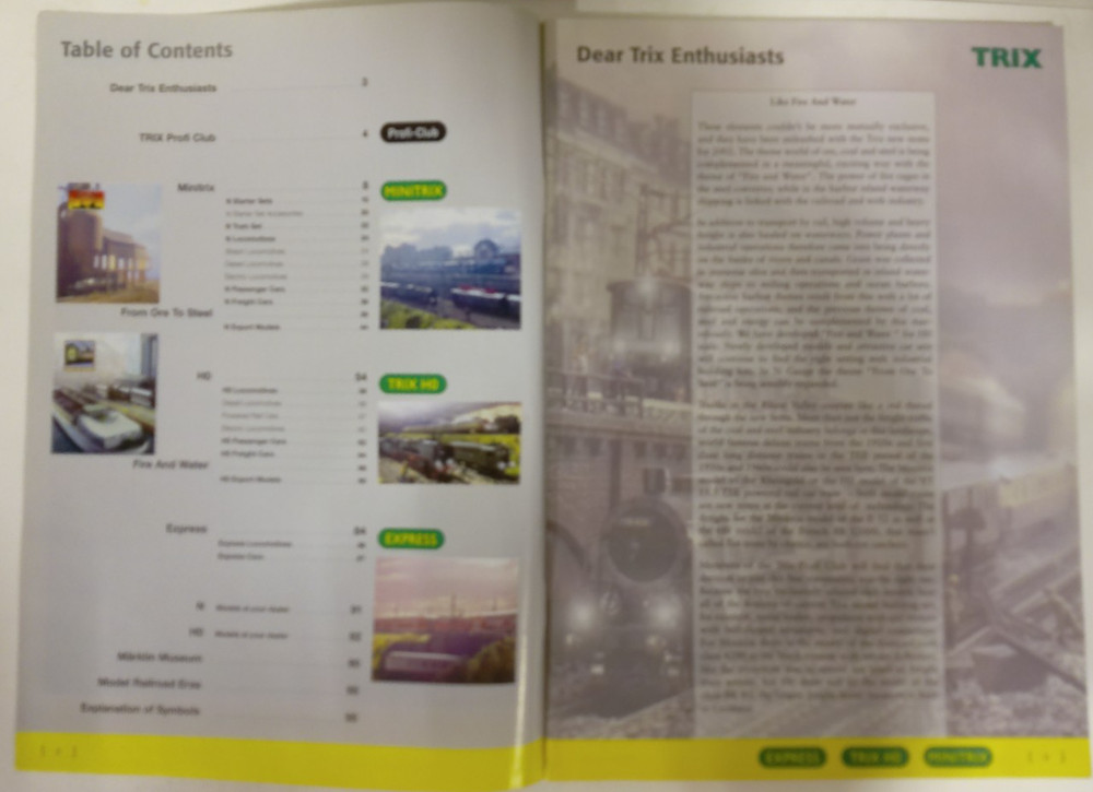 Trix Trains New Items 2002 Catalog
