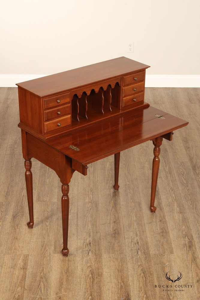 Ethan Allen Traditional Cherry Writing Desk