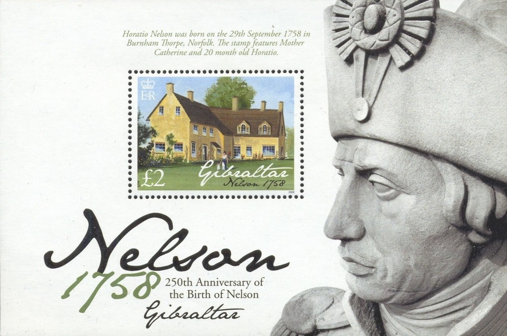Gibraltar Scott #'s 1134 MNH