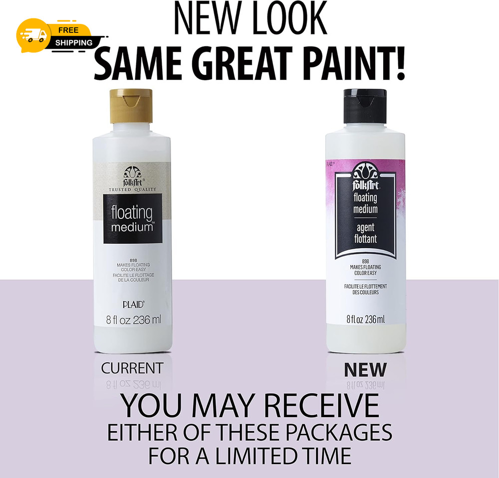 FolkArt Medium (8-Ounce), 898 Floating