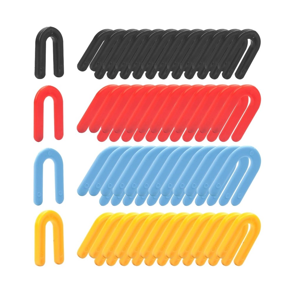 Tile Leveling Plastic Shims, U Shape Design, 400 Count Pack