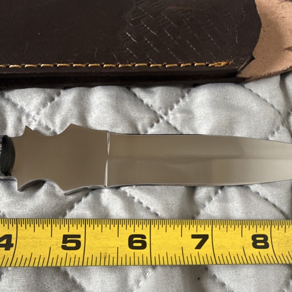 LMK Stainless Steel Double Edged Dagger w/Sheath