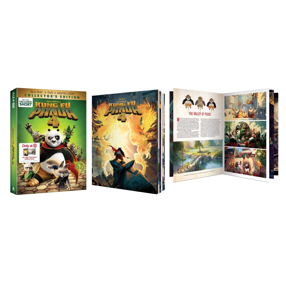 Kung Fu Panda (Blu-ray + DVD + Digital)