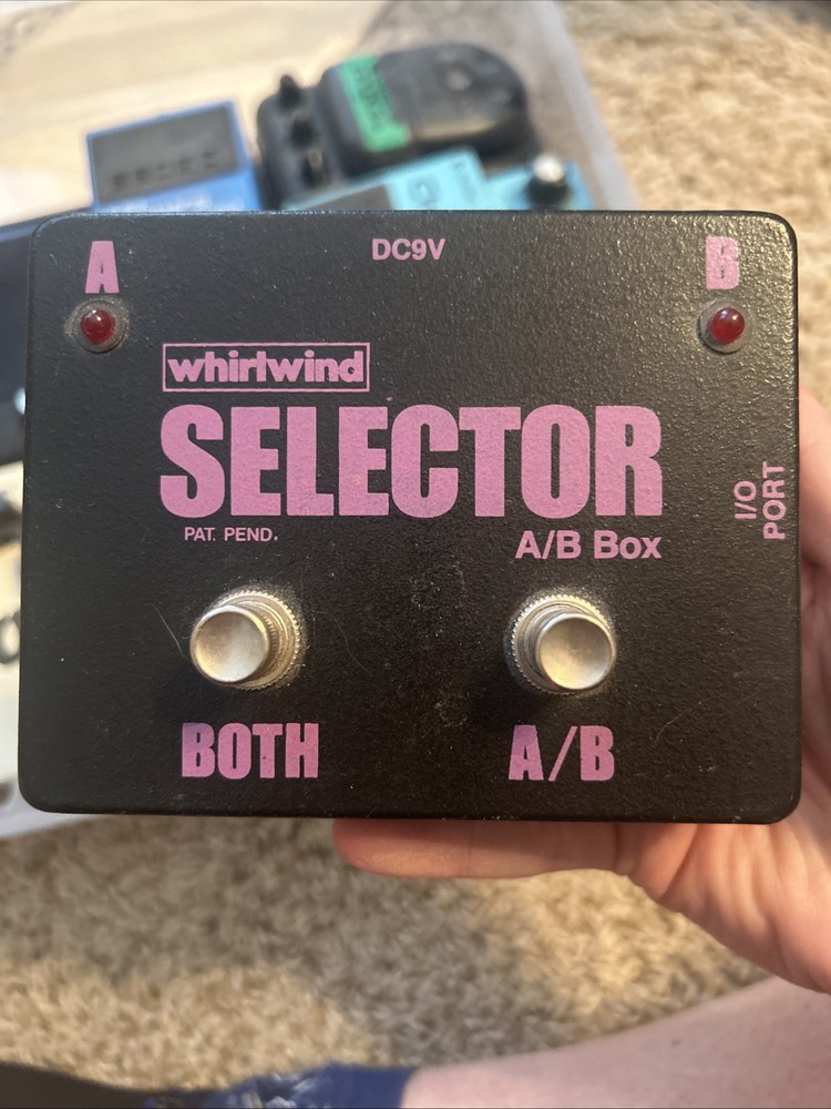 Whirlwind Selector DC9V Power Supply for Guitar Effect