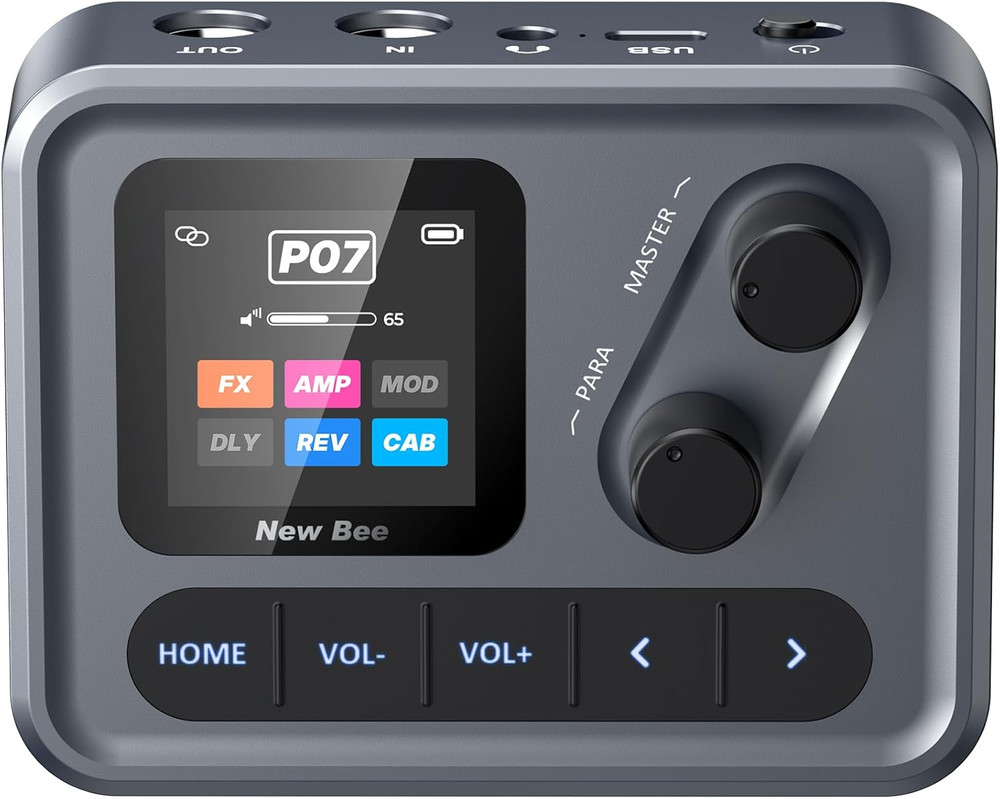 Multi Effects Guitar Processor, ANN Amp Modeling & IR Cabinet Simulation, 80 Pre