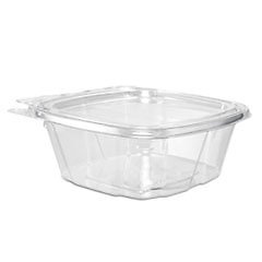 Dart Clear Pack PET Tamper Resistant Rectangle Food Container 12 oz | 200/Case