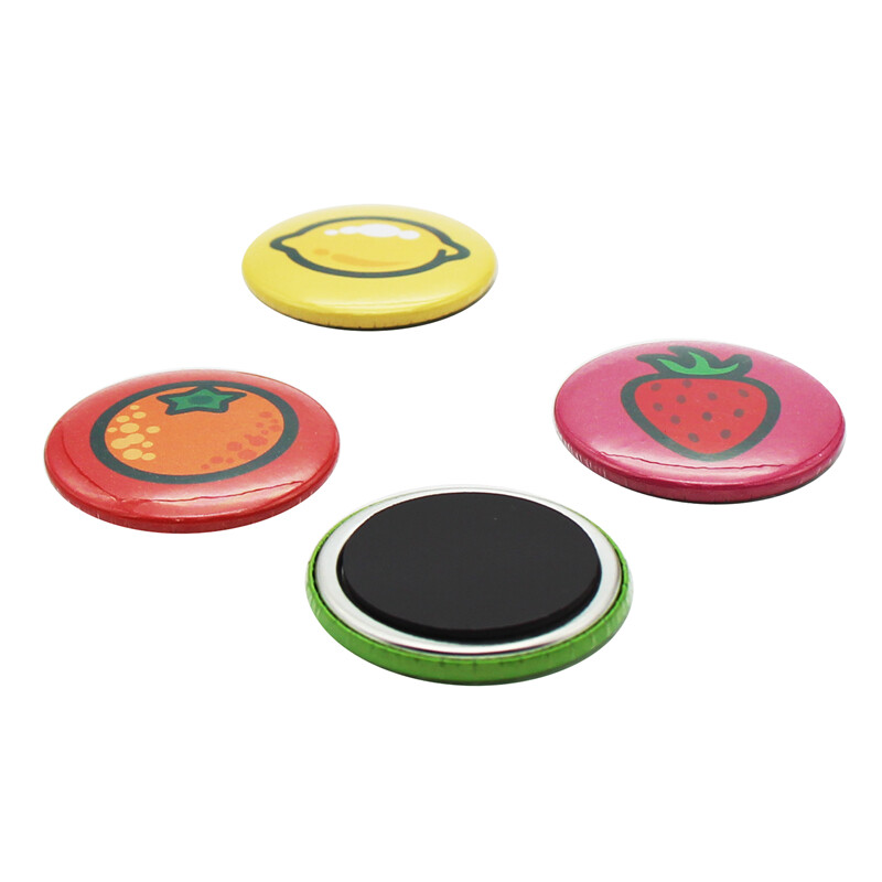 ChiButtons Rubber Magnet - 32mm Magnet Fridge Button (100 sets)