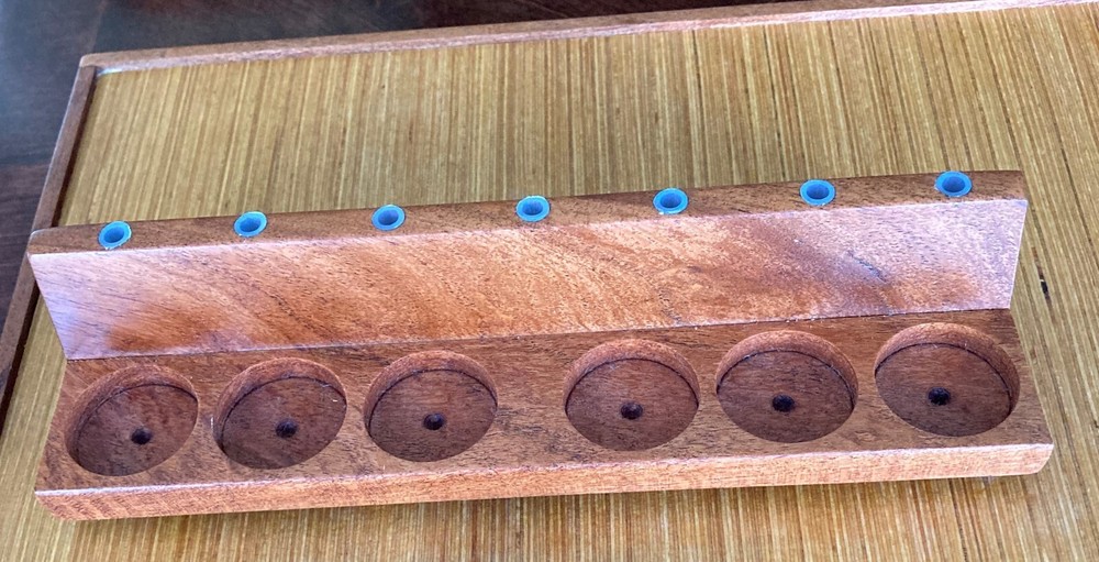 WADE'S FLY-TYING THREAD BOBBIN ORGANIZER TOOL CADDY & QUICK DRAW KIT COMBO