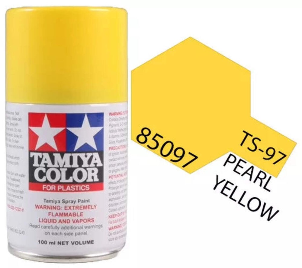 TS-97 Pearl Yellow Lacquer Paint 100ml