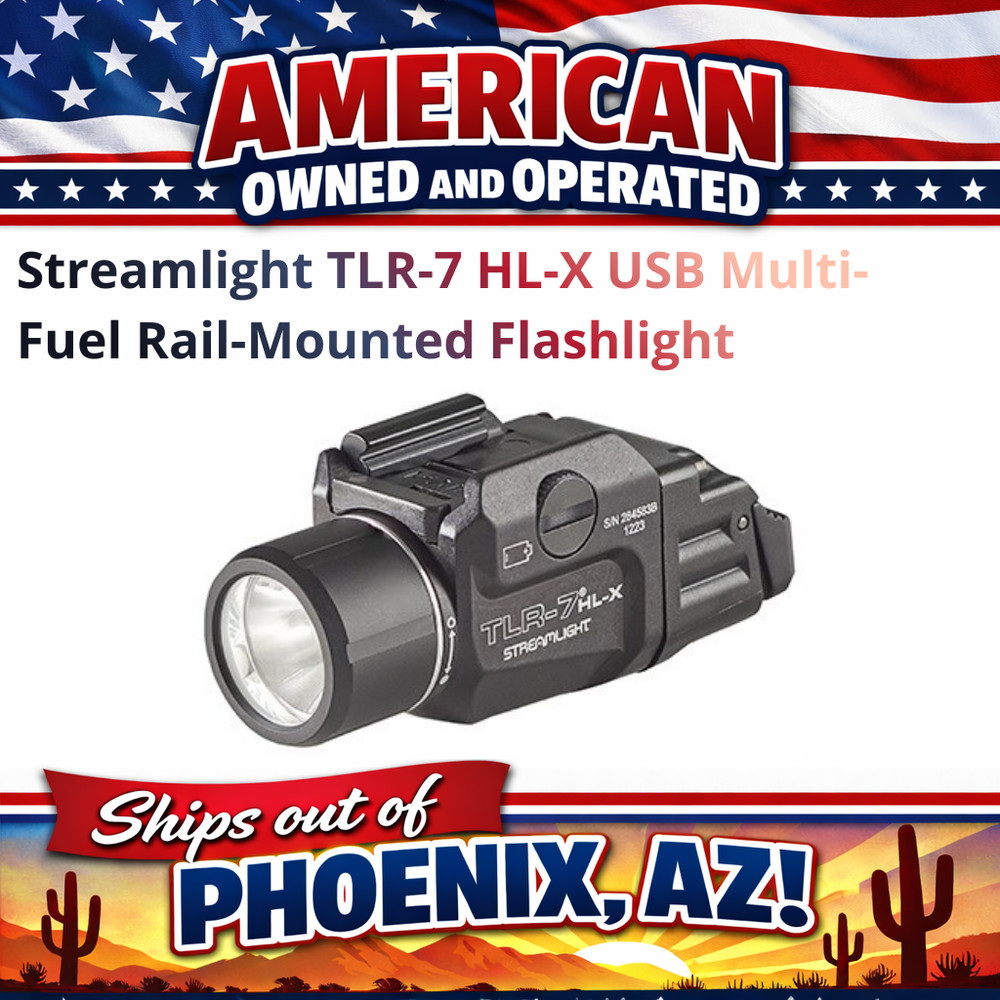 TLR-7 HL-X USB Multi-Fuel Rail-Mounted Flashlight