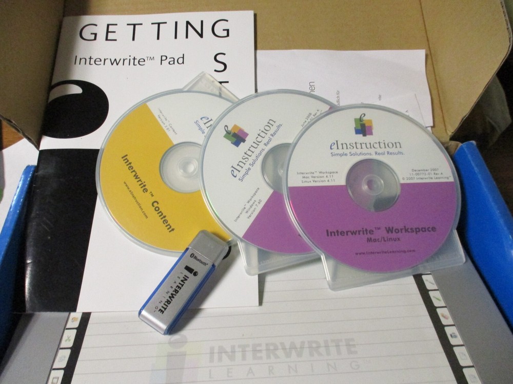 Interwrite Learning Pad eInstruction Bluetooth Interactive Classroom Device