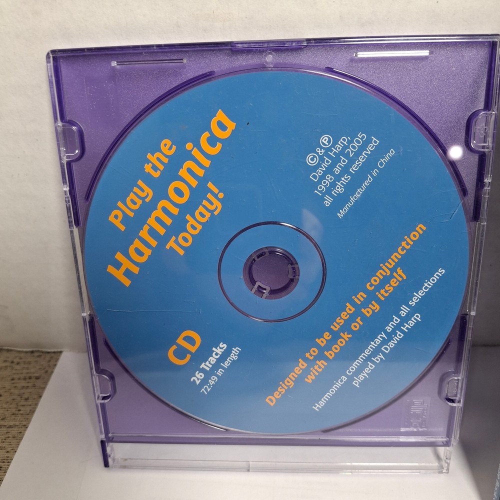 Mud Puddle Books Harmonica Instruction Book & CD" Play the Harmonica Today "2005