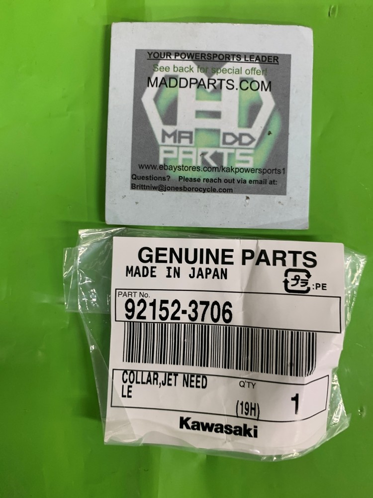 Kawasaki OEM Needle Jet Collar 92152-3706