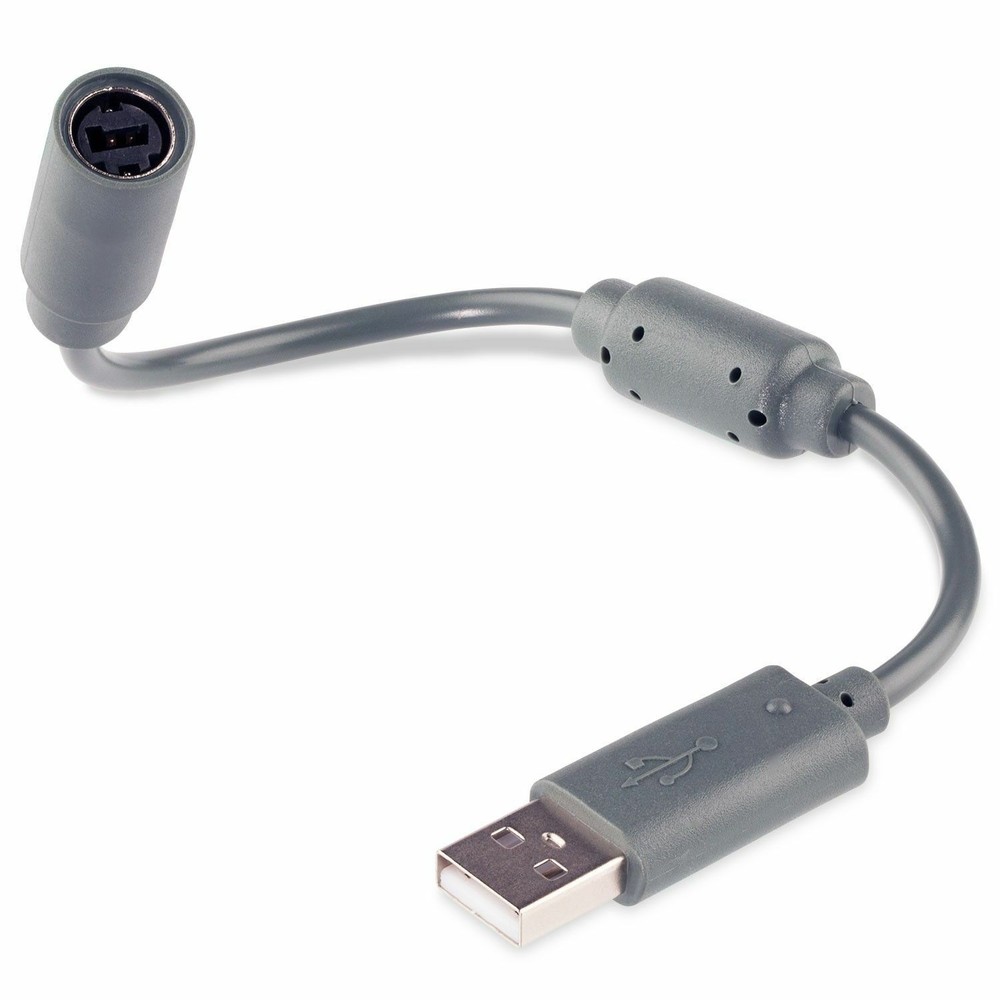 Dongle USB Breakaway Adapter Cable Replacement for Xbox 360 Wired Controllers