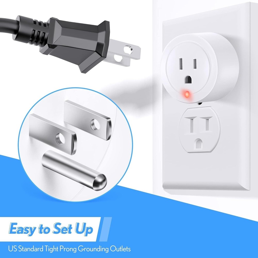 Efficient 2-Pack Thermostatic Temperature Control Outlets - Ideal for Winter Use