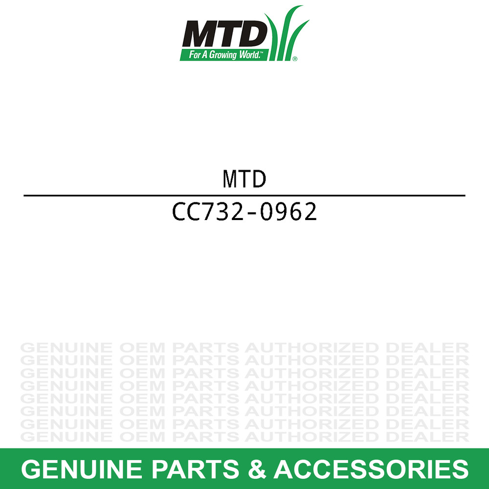 MTD 732-0962 Compression Spring Troy-Bilt Boss Yard 50 CSV070 CS45M3 CSV060