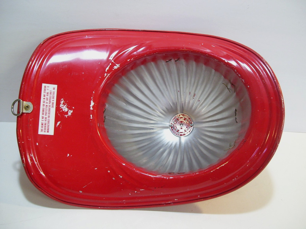Cairns Senator Fireman's Fund Fire Helmet, Vintage J code 1965