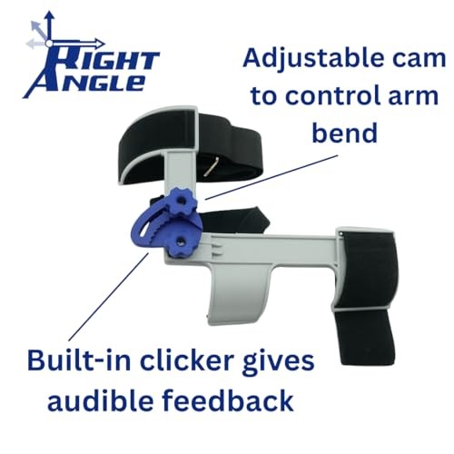 The Right Angle – Golf Swing Trainer Aid for Backswing & Arm Position – Right