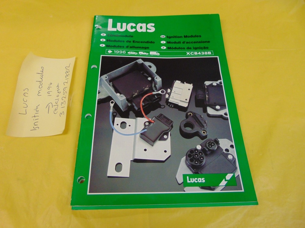 LUCAS IGNITION MODULES UP TO 1994 CATALOGUE
