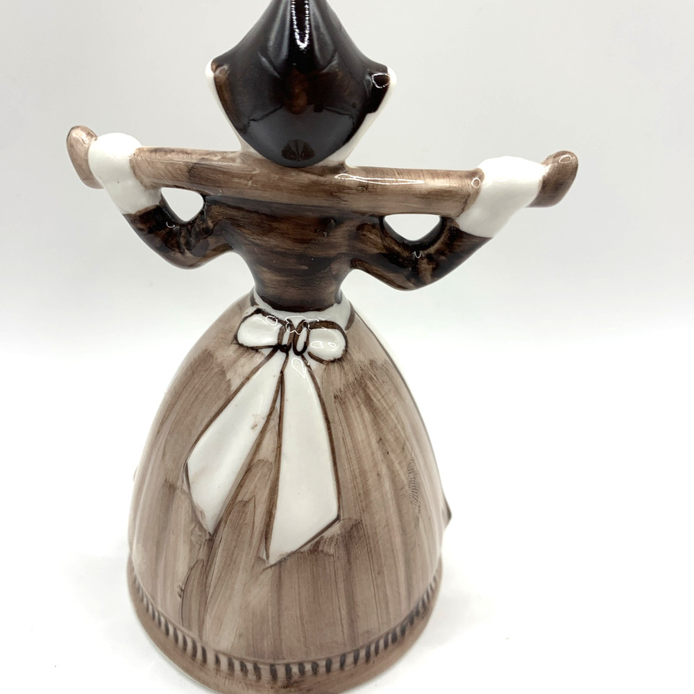 1982 Hersheys Ceramic Milkmaid Bell Vintage