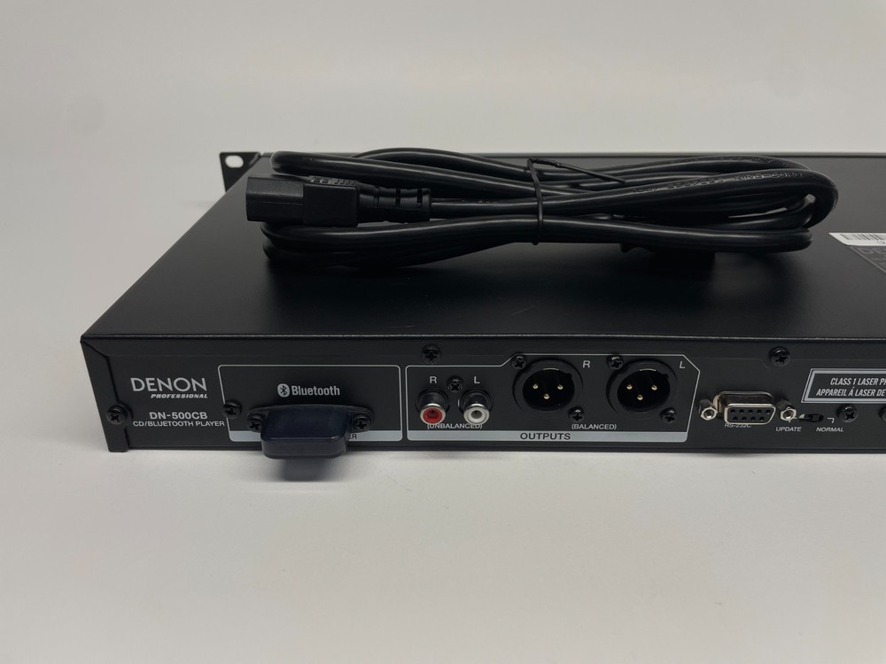 Denon DN-500CB CD/Media Player with Bluetooth/USB/Aux Inputs and RS-232c