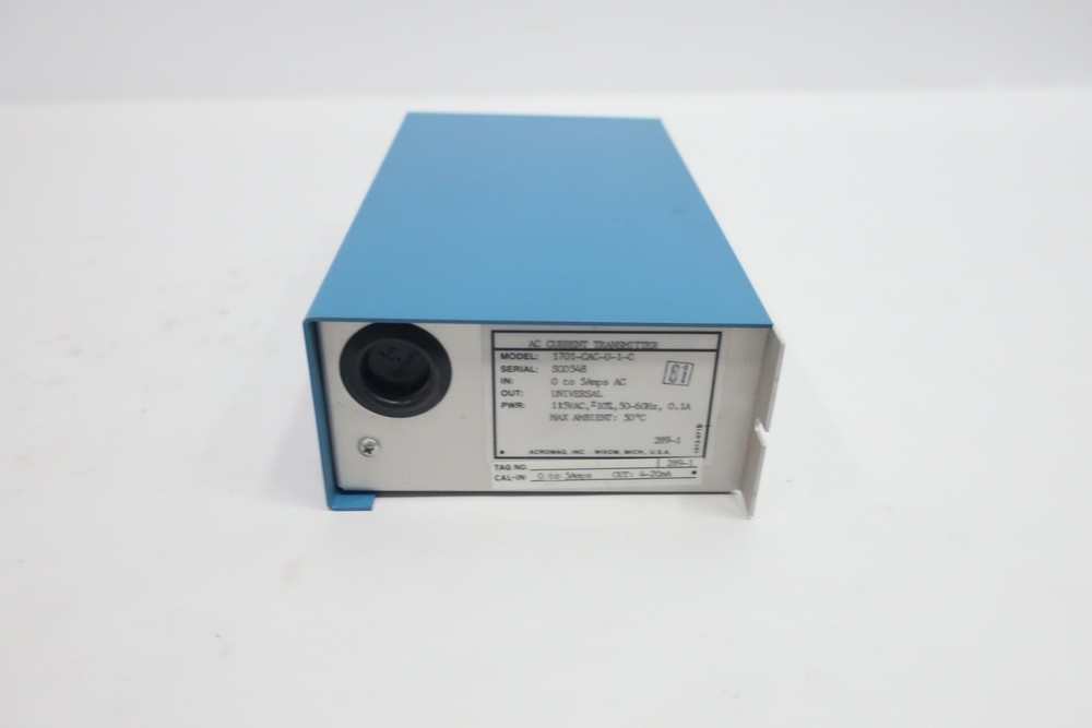 Acromag 1701-CAC-U-1-C Ac Current Transmitter