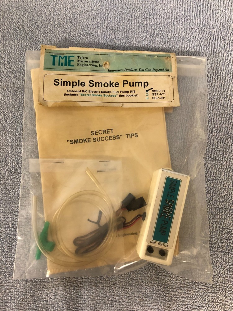 TME Simple Smoke Pump With T Fitting Regulator