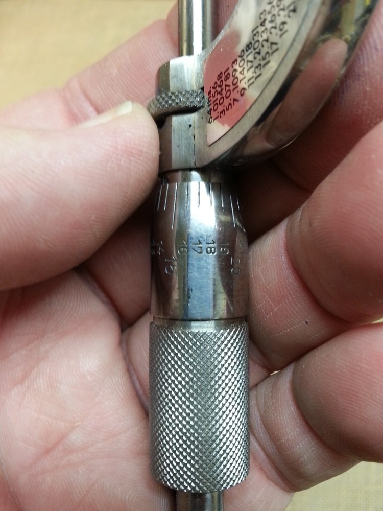 Vintage German MFG 0-1" Micrometer in Original Box