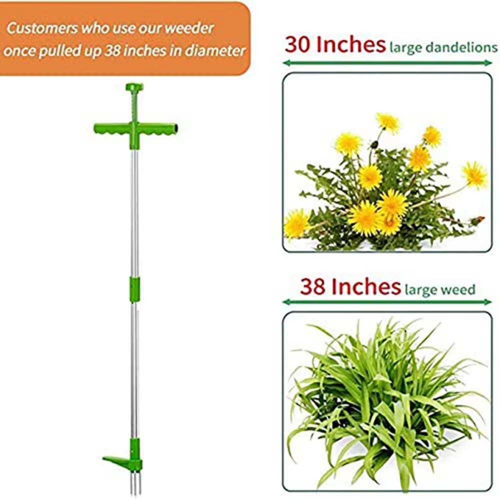 Weed Puller Long Handle Stand up Weeder Garden Weeding Tool Weed Hound Weed Pull