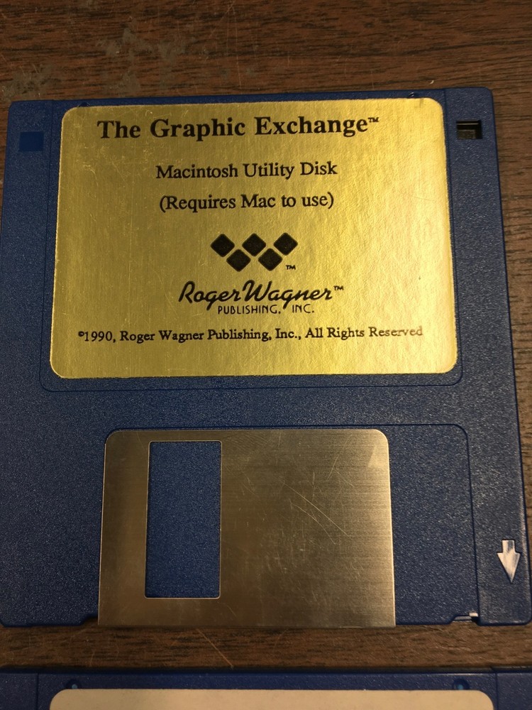 Vintage Macintosh software : The Graphics Exchange - Roger Wagner