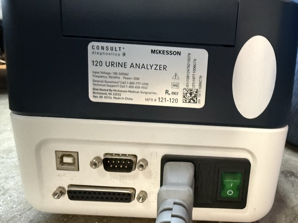 McKesson 120 Urine Analyzer Consult Diagnostics