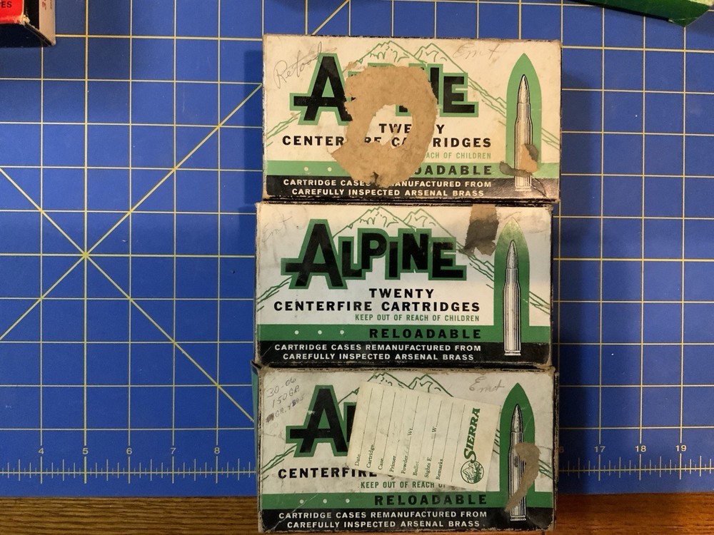 Cartridge Boxes- Vintage - 21 Boxes