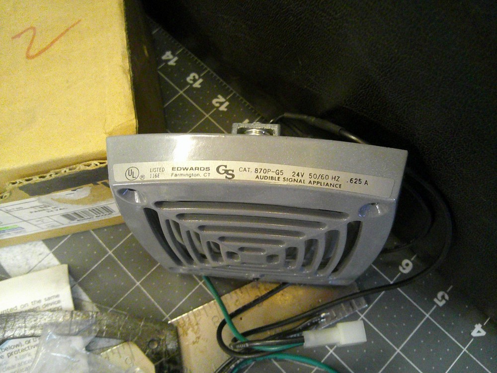 Edwards 870P-G5 24Vac Panel Mount Vibrating Horn