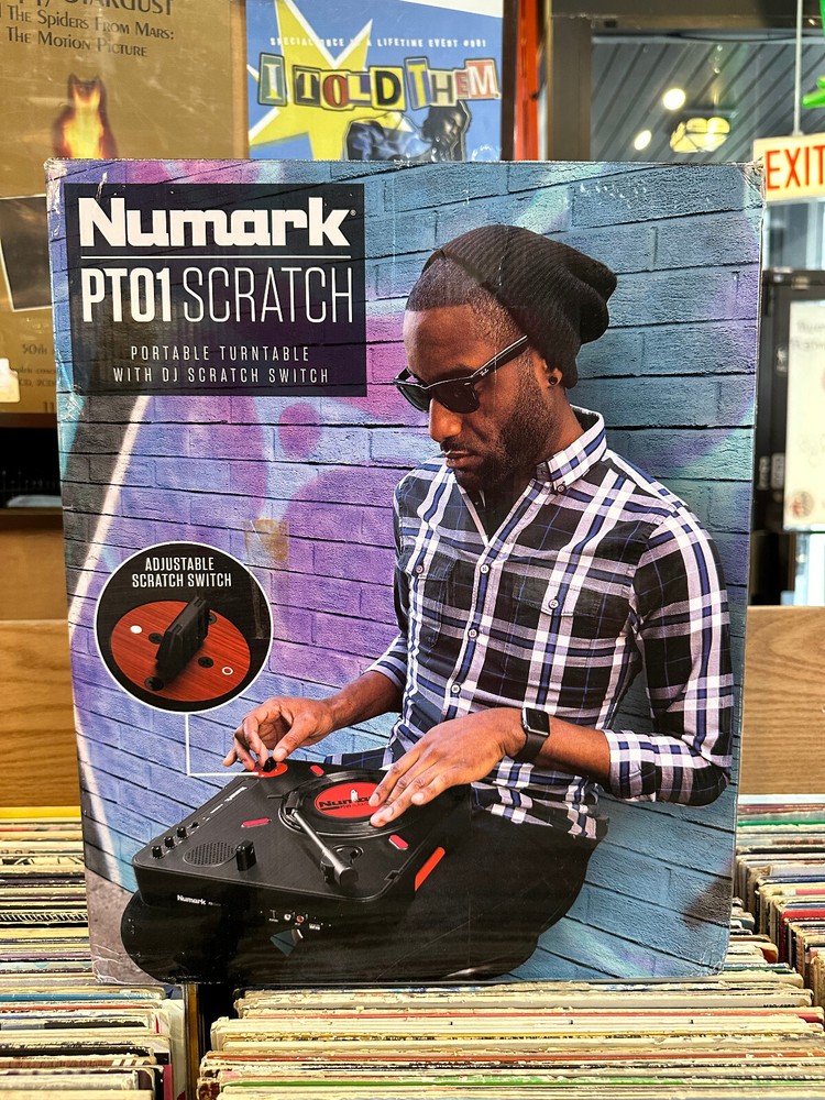 Numark PT01 Scratch ORIGINAL EMPTY BOX - NO UNIT