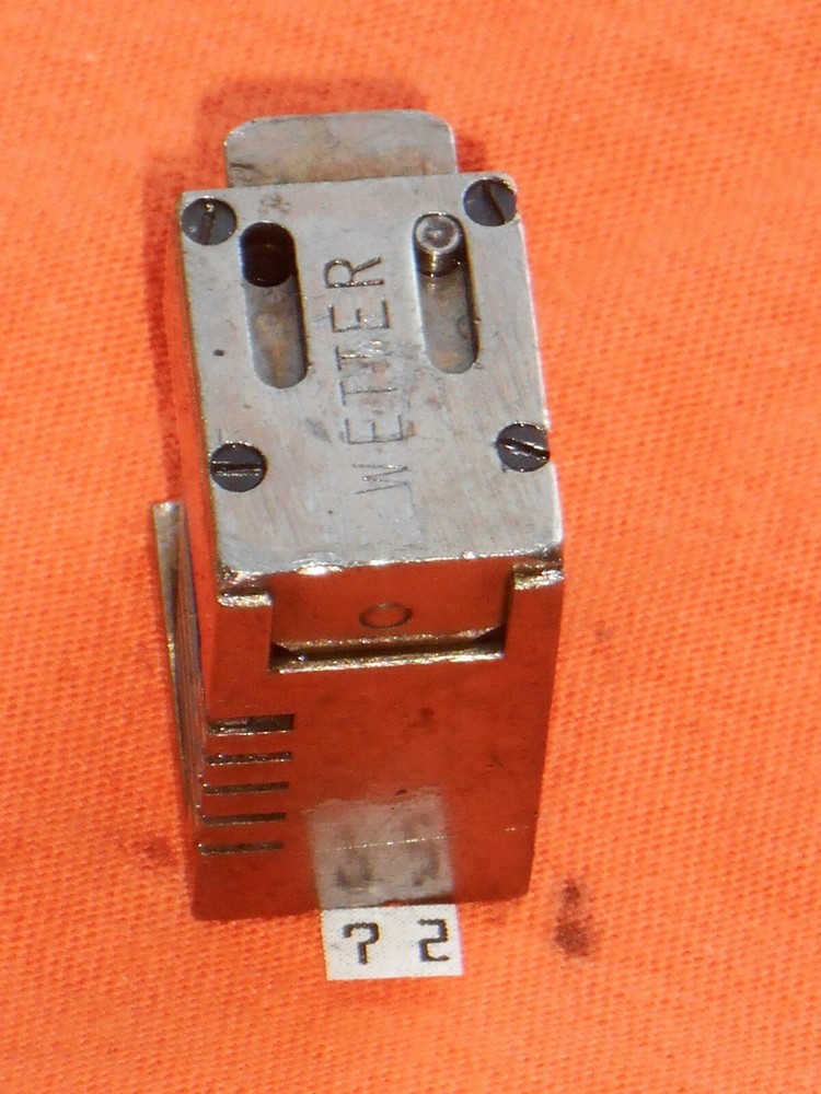 WETTER | Reverse letterpress numbering machine | 72