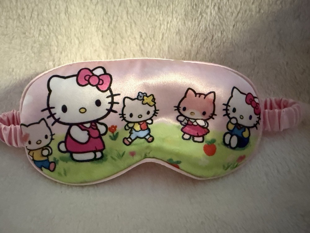 Hello Kitty Sleeping Mask - Pink