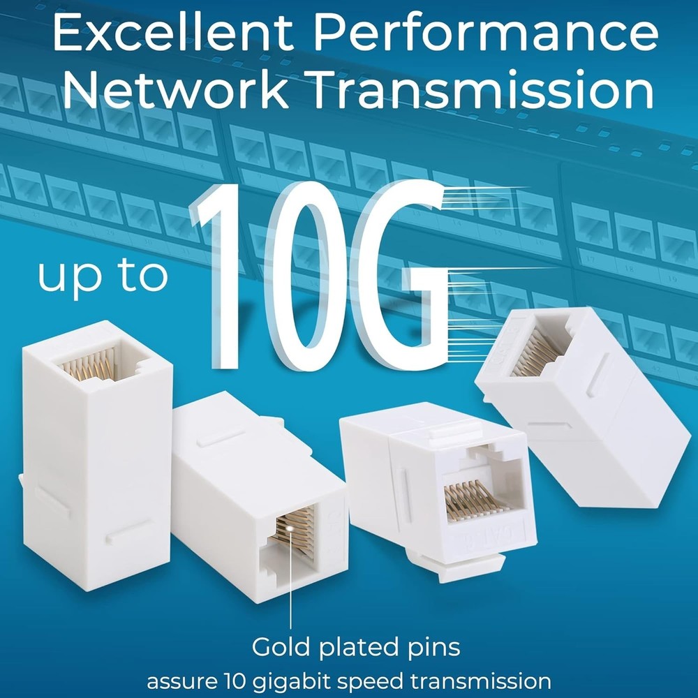 High-Speed 48 Port Cat6 Patch Panel with Toolless Termination & Detachable Bar