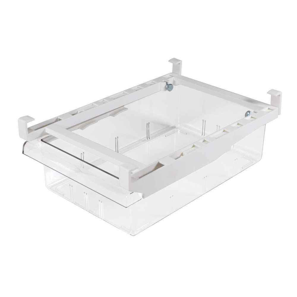 Fridge Drawer Organizer, Refrigerator Organizer Bins, Pull Out with Handle, S...