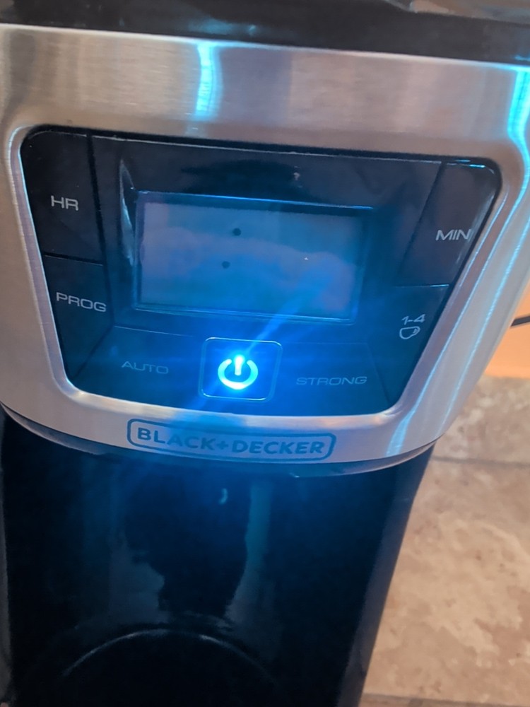 Black Decker 12 Cup Thermal Programmable Coffee Maker NEW *READ*