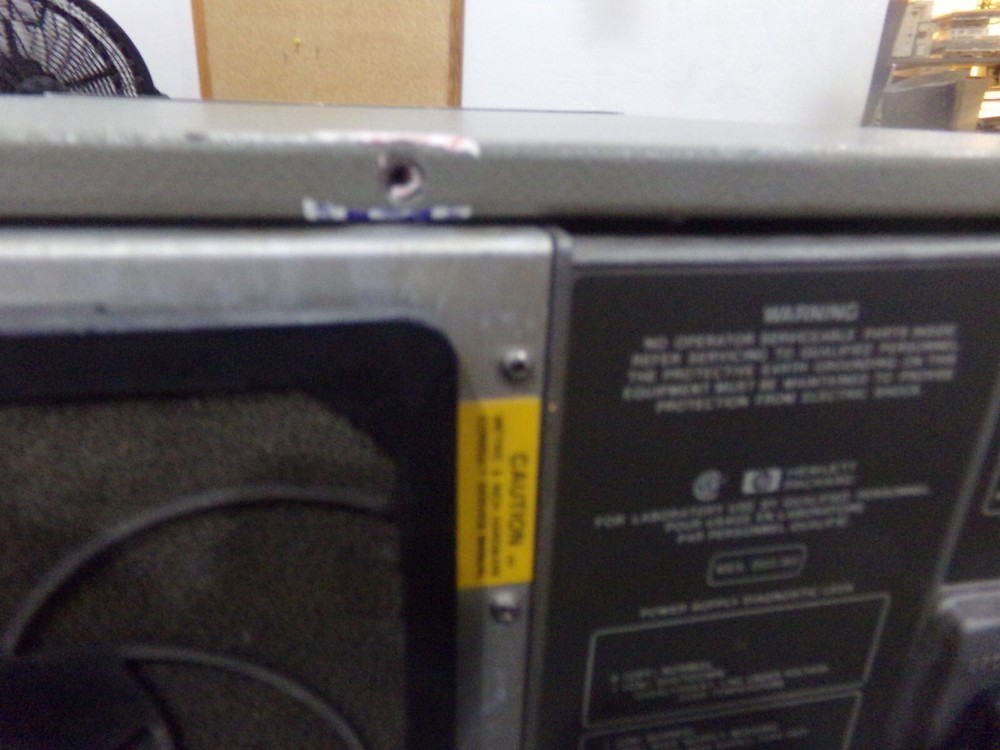 Hewlett Packard: 8753A Network Analyzer. Good Retired. Last Calibrated 2020.