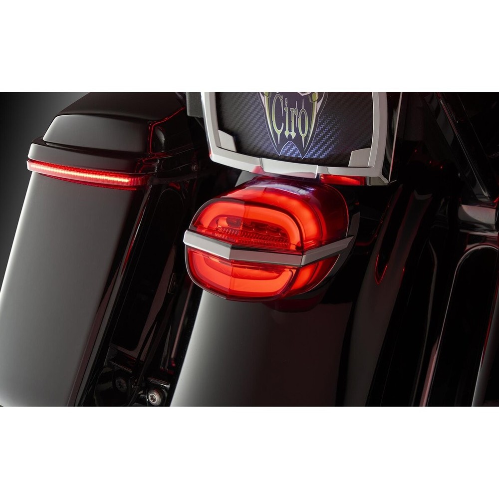 Ciro Smoke Lens Armor Tail Light with Lightstrike 40903