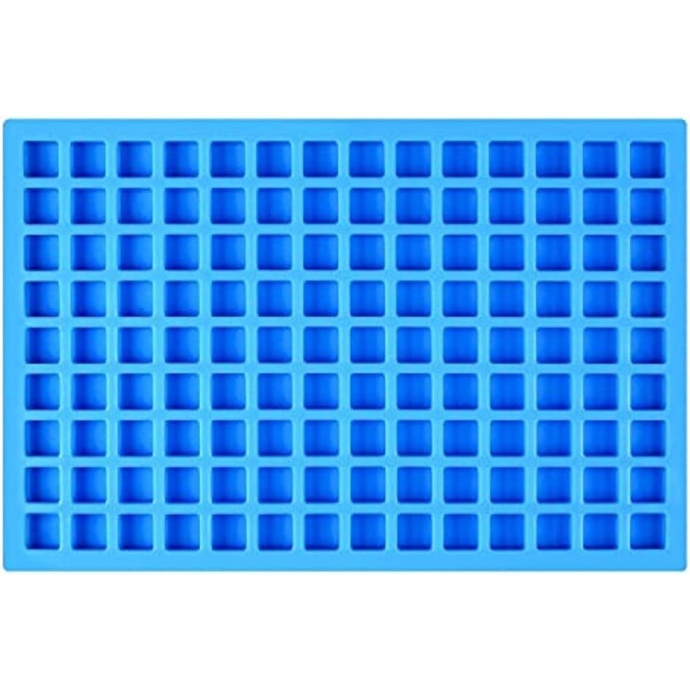 2 Pack Square Silicone Candy Molds for Gummy Chocolate Ice