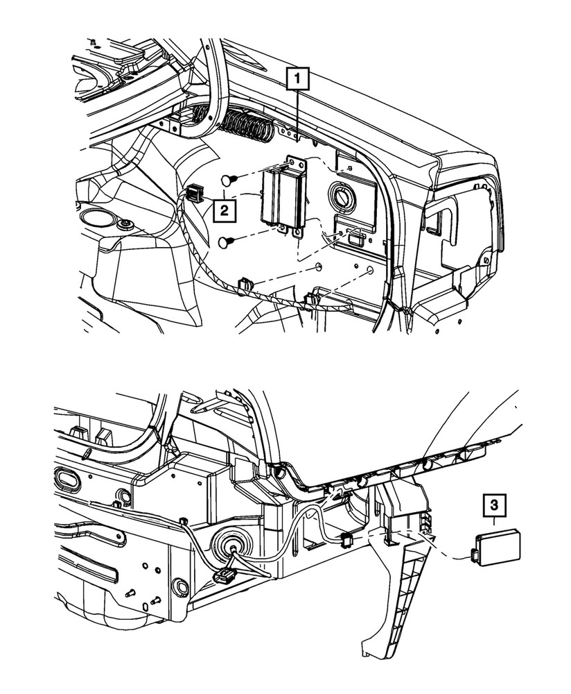 Genuine Mopar Blind Spot Detection Sensor 56038942AA