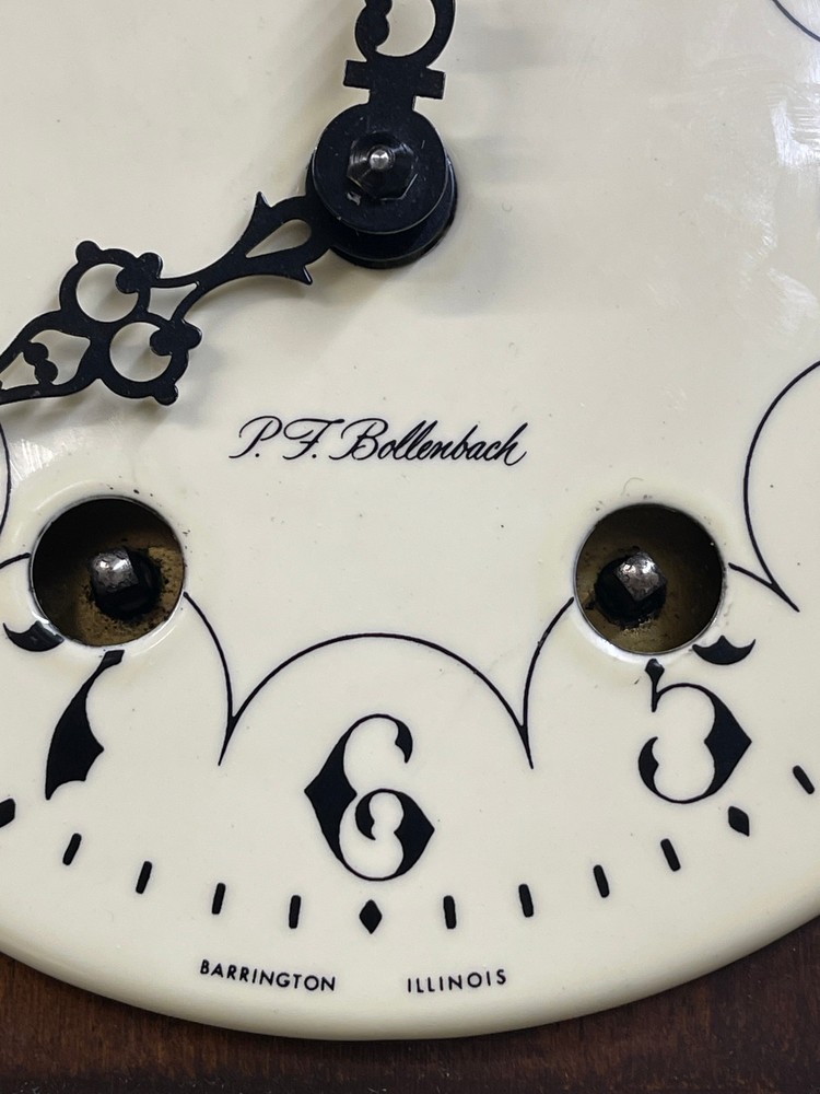 Antique P F Bollenback Wall Regulator *