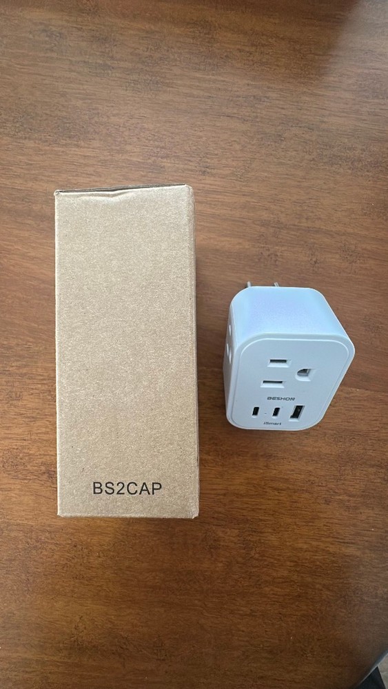 BESHON Multi Plug Outlet Extender 2-Pack